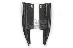 Future Design Carbon Fiber Rear Bumper Side Valences for BMW G20 G28 330I M340i - Performance SpeedShop