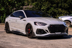 Future Design Carbon Fiber SIDE SKIRTS - "Blaze kit" for Audi RS5 B9.5 2020-2022 - Performance SpeedShop