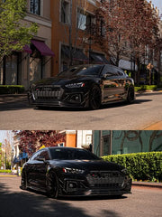 Future Design Carbon Fiber SIDE SKIRTS - "Blaze kit" for Audi RS5 B9.5 2020-2022 - Performance SpeedShop