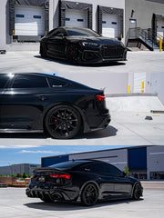Future Design Carbon Fiber SIDE SKIRTS - "Blaze kit" for Audi RS5 B9.5 2020-2022 - Performance SpeedShop