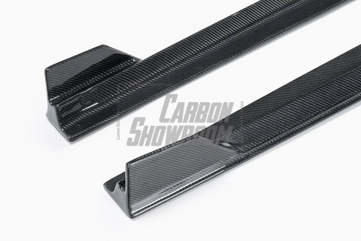 Future Design Carbon Fiber SIDE SKIRTS - "Blaze kit" for Audi RS5 B9 2 Door 2017-2019 - Performance SpeedShop