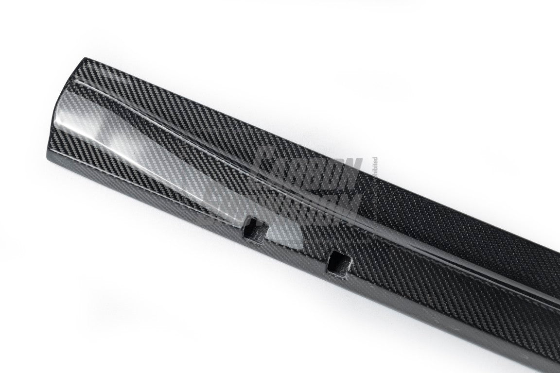 Future Design Carbon Fiber SIDE SKIRTS for Audi e-Tron GT 2021-ON - Performance SpeedShop