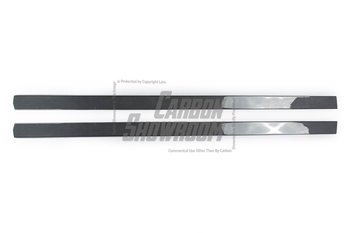 Future Design Carbon Fiber SIDE SKIRTS for Audi e-Tron GT 2021-ON - Performance SpeedShop