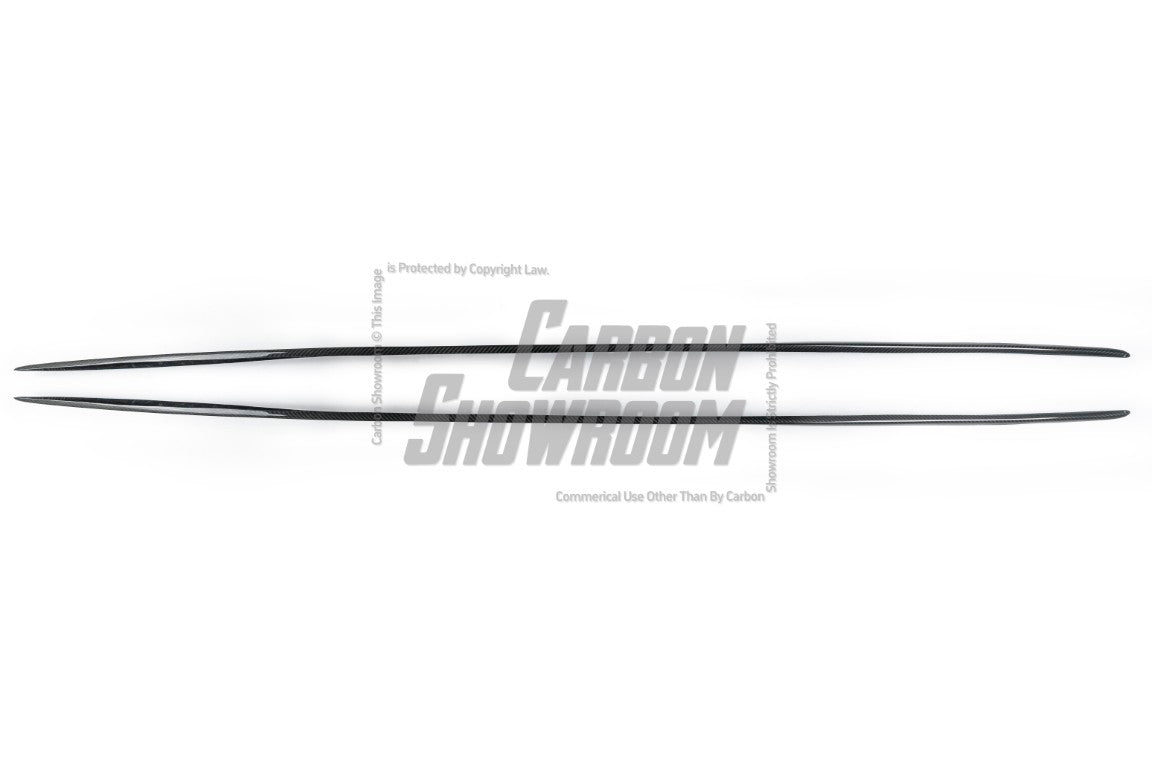 Future Design Carbon Fiber Side Flares Cover for Mercedes Benz W205 2015-2020 C300 C43 C63 AMG Coupe 2 Door Sedan - Performance SpeedShop