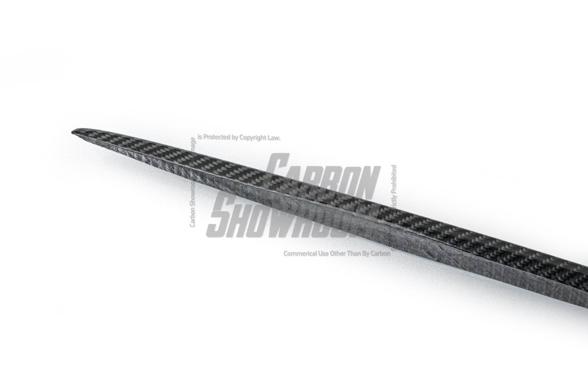 Future Design Carbon Fiber Side Flares Cover for Mercedes Benz W205 2015-2020 C300 C43 C63 AMG Coupe 2 Door Sedan - Performance SpeedShop