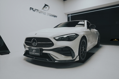 Mercedes Benz CLE-Class AMG CLE 450 / 300 C236 A236 2024-ON with Aftermarket Parts - Front Lip Dry Pre-preg Carbon Fiber / FRP