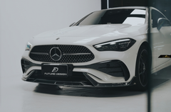 Mercedes Benz CLE-Class AMG CLE 450 / 300 C236 A236 2024-ON with Aftermarket Parts - Front Lip Dry Pre-preg Carbon Fiber / FRP
