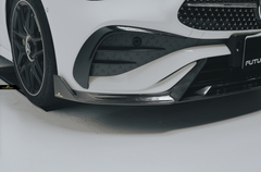 Mercedes Benz CLE-Class AMG CLE 450 / 300 C236 A236 2024-ON with Aftermarket Parts - Front Lip Dry Pre-preg Carbon Fiber / FRP