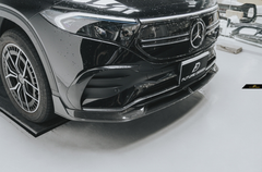 Mercedes Benz EQB 260/EQB 300 4MATIC/EQB 350 4MATIC X243 &nbsp;(Fits Both Pre-Facelift & Facelift) (COMPATIBLE WITH AMG LINE FRONT BUMPER) with Aftermarket Parts - Front Lip Carbon Fiber / FRP