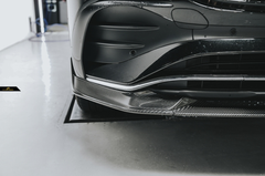 Mercedes Benz EQB 260/EQB 300 4MATIC/EQB 350 4MATIC X243 &nbsp;(Fits Both Pre-Facelift & Facelift) (COMPATIBLE WITH AMG LINE FRONT BUMPER) with Aftermarket Parts - Front Lip Carbon Fiber / FRP