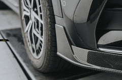 Mercedes Benz EQB 260/EQB 300 4MATIC/EQB 350 4MATIC X243 &nbsp;(Fits Both Pre-Facelift & Facelift) (COMPATIBLE WITH AMG LINE FRONT BUMPER) with Aftermarket Parts - Front Lip Carbon Fiber / FRP