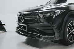 Mercedes Benz EQB 260/EQB 300 4MATIC/EQB 350 4MATIC X243 &nbsp;(Fits Both Pre-Facelift & Facelift) (COMPATIBLE WITH AMG LINE FRONT BUMPER) with Aftermarket Parts - Front Lip Carbon Fiber / FRP