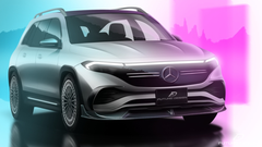 Mercedes Benz EQB 260/EQB 300 4MATIC/EQB 350 4MATIC X243 &nbsp;(Fits Both Pre-Facelift & Facelift) (COMPATIBLE WITH AMG LINE FRONT BUMPER) with Aftermarket Parts - Front Lip Carbon Fiber / FRP
