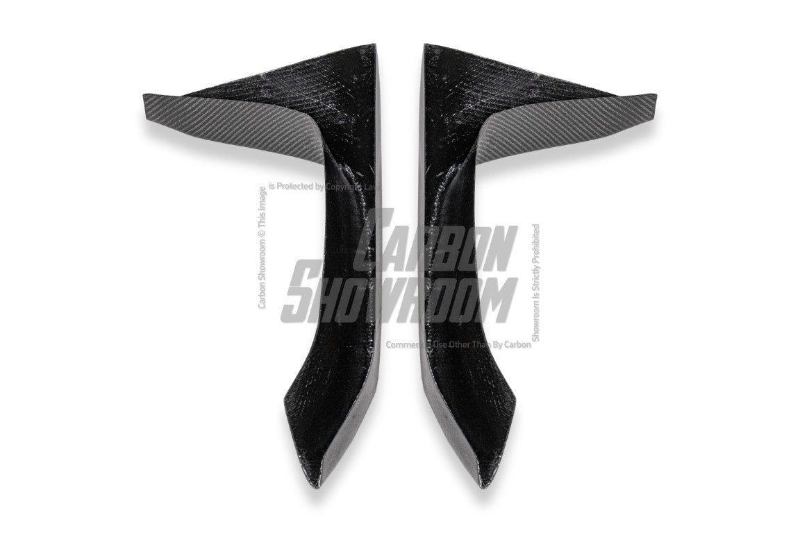Future Design Carbon Lower Front Vent Cover Carbon Fiber for BMW F80 F82 F83 M3 M4 - Performance SpeedShop