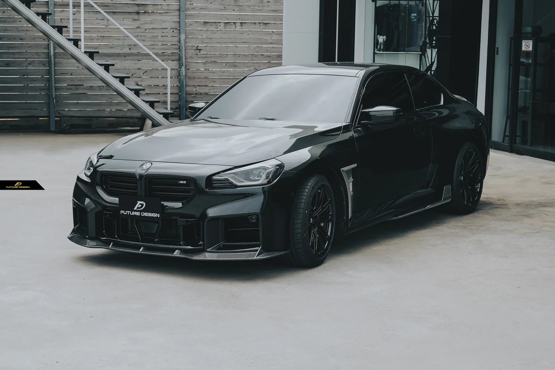 BMW M2 / M2C G87 2023-ON with Future Design Carbon's Aftermarket Parts - Side Skirts MTC Street Series Carbon Fiber / FRP