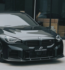 BMW M2 / M2C G87 2023-ON with Future Design Carbon's Aftermarket Parts - Front Lip MTC V1 Carbon Fiber / FRP