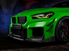 BMW M2 / M2C G87 2023-ON with Aftermarket Parts - MTC V2 TrackPack Series Front Lip Carbon Fiber / FRP