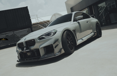 BMW M2 / M2C G87 2023-ON with Aftermarket Parts - MTC V2 TrackPack Series Front Lip Carbon Fiber / FRP