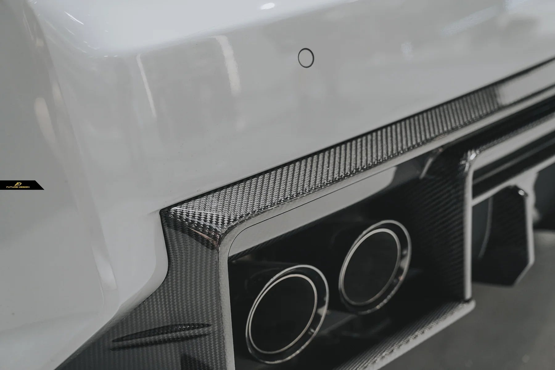 BMW M2 / M2C G87 2023-ON with Aftermarket Parts - MTC V2 TrackPack Series Rear Diffuser Carbon Fiber / FRP
