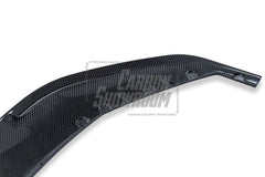 BMW 5 Series M550i 540i (With M-Package Bumper) G30 G31 LCI 2021 2022 2023 with Aftermarket Parts - MTECH Front Lip Carbon Fiber / FRP