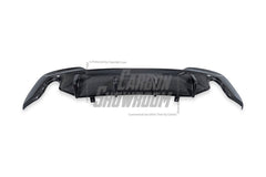 BMW 3 Series 330i M340i G20 G21 Pre-LCI (fitment for 330i requires M-Sport package bumper) 2020 2021 2022 with Aftermarket Parts - MTECH Rear Diffuser Carbon Fiber / FRP