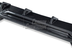BMW 3 Series 330i M340i G20 G21 Pre-LCI (fitment for 330i requires M-Sport package bumper) 2020 2021 2022 with Aftermarket Parts - MTECH Rear Diffuser Carbon Fiber / FRP