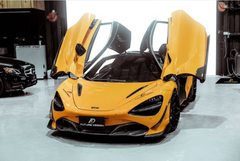 Future Design Front Splitters for McLaren 720S 2018-2023 Pre-preg Carbon/FRP