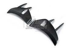 Future Design Carbon McLaren 720S Carbon Fiber Rear Bumper Side Valences - Performance SpeedShop