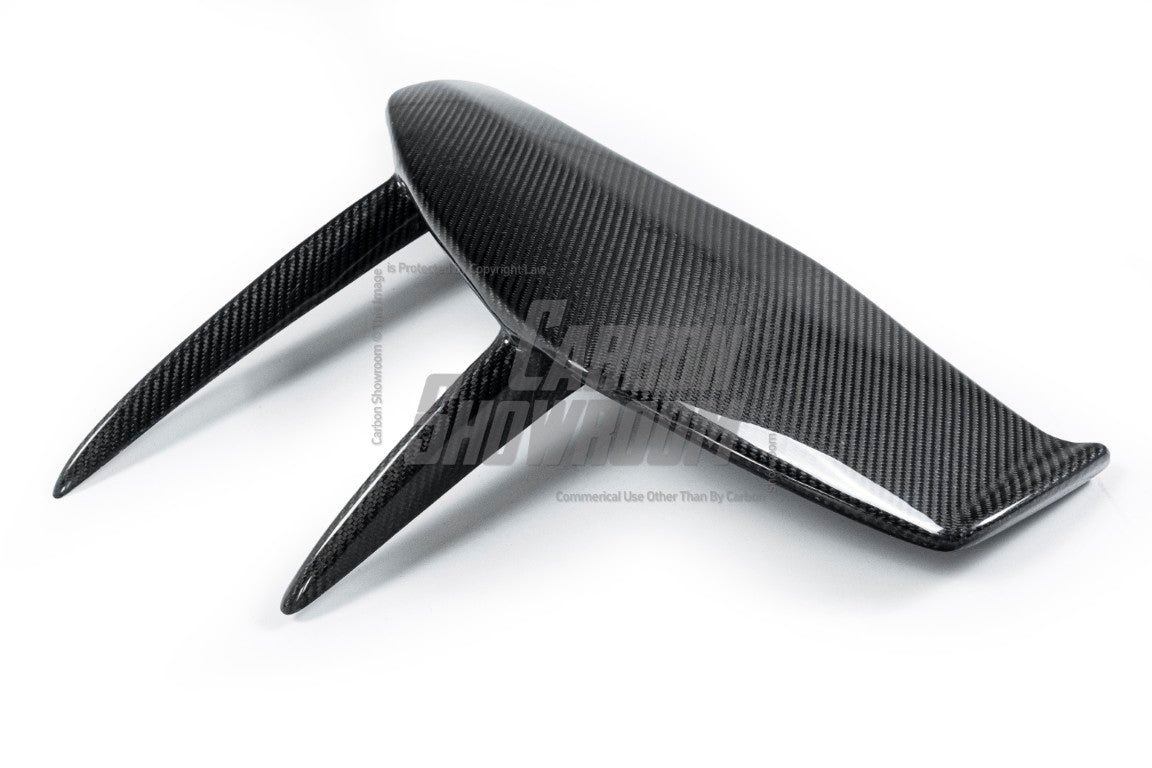 Future Design Carbon McLaren 720S Carbon Fiber Rear Bumper Side Valences - Performance SpeedShop
