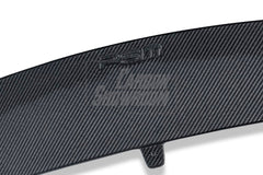 Porsche Taycan 9J1 Sedan/Cross Turismo RWD/4S/GTS/Turbo/Turbo S & (RWD/4S/GTS trims will require Sport Design Package) 2020-2024 with Future Design Carbon's Aftermarket Parts - Front Lip PSM Carbon Fiber / FRP