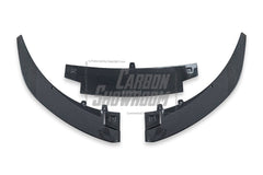 Porsche Taycan 9J1 Sedan/Cross Turismo RWD/4S/GTS/Turbo/Turbo S & (RWD/4S/GTS trims will require Sport Design Package) 2020-2024 with Future Design Carbon's Aftermarket Parts - Front Lip PSM Carbon Fiber / FRP