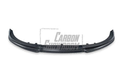 Porsche Taycan 9J1 Sedan/Cross Turismo RWD/4S/GTS/Turbo/Turbo S & (RWD/4S/GTS trims will require Sport Design Package) 2020-2024 with Future Design Carbon's Aftermarket Parts - Front Lip PSM Carbon Fiber / FRP