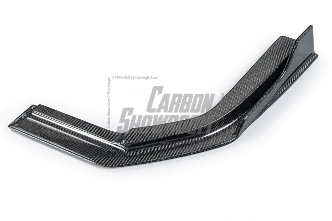 BMW 2 Series G42 230i (With M-Package Bumper) M240i 2022-ON with Future Design Carbon's Aftermarket Parts - Rear Canards Carbon Fiber / FRP