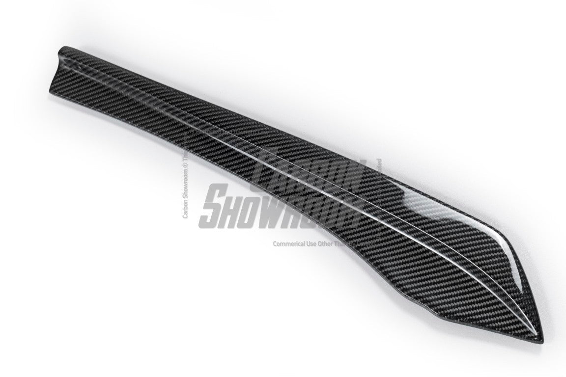 Future Design Carbon Carbon Fiber Rear Bumper Canards FD Style For BMW 5 Series G30 530i 540i 2017-ON - Performance SpeedShop