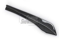 Future Design Carbon Carbon Fiber Rear Bumper Canards FD Style For BMW 5 Series G30 530i 540i 2017-ON - Performance SpeedShop