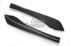 Future Design Carbon Carbon Fiber Rear Bumper Canards FD Style For BMW 5 Series G30 530i 540i 2017-ON - Performance SpeedShop