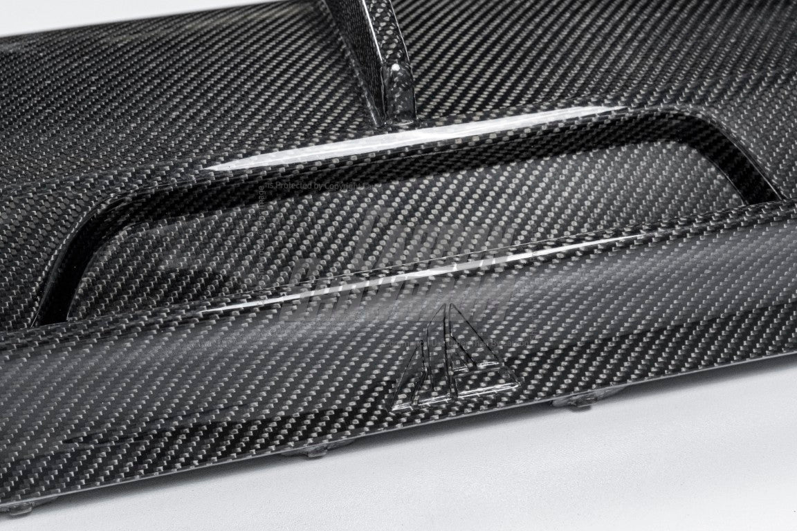 BMW 2 Series G42 230i (With M-Package Bumper) M240i 2022-ON with Future Design Carbon's Aftermarket Parts - Rear Canards Carbon Fiber / FRP