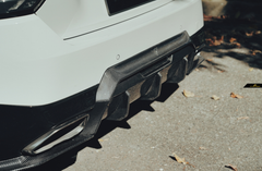 BMW 2 Series G42 230i (With M-Package Bumper) M240i 2022-ON with Future Design Carbon's Aftermarket Parts - Rear Canards Carbon Fiber / FRP