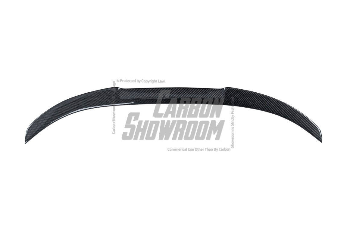 BMW 3 Series 340i 335i 330i 328i 320i 318i 335d 330d 325d 320d 318d 316d F30 Sedan 2012 2013 2014 2015 2016 2017 2018 2019 & M3 F80 Sedan 2014 2015 2016 2017 2018 with Aftermarket Parts - Rear Spoiler Carbon Fiber / FRP