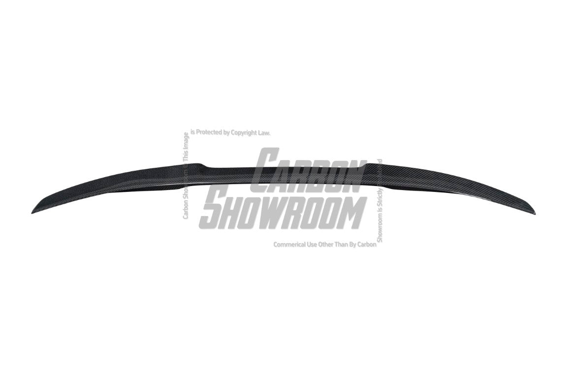 BMW 3 Series 340i 335i 330i 328i 320i 318i 335d 330d 325d 320d 318d 316d F30 Sedan 2012 2013 2014 2015 2016 2017 2018 2019 & M3 F80 Sedan 2014 2015 2016 2017 2018 with Aftermarket Parts - Rear Spoiler Carbon Fiber / FRP