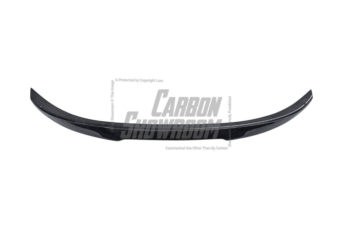 BMW 3 Series 340i 335i 330i 328i 320i 318i 335d 330d 325d 320d 318d 316d F30 Sedan 2012 2013 2014 2015 2016 2017 2018 2019 & M3 F80 Sedan 2014 2015 2016 2017 2018 with Aftermarket Parts - Rear Spoiler Carbon Fiber / FRP