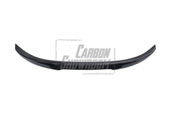 BMW 3 Series 340i 335i 330i 328i 320i 318i 335d 330d 325d 320d 318d 316d F30 Sedan 2012 2013 2014 2015 2016 2017 2018 2019 & M3 F80 Sedan 2014 2015 2016 2017 2018 with Aftermarket Parts - Rear Spoiler Carbon Fiber / FRP