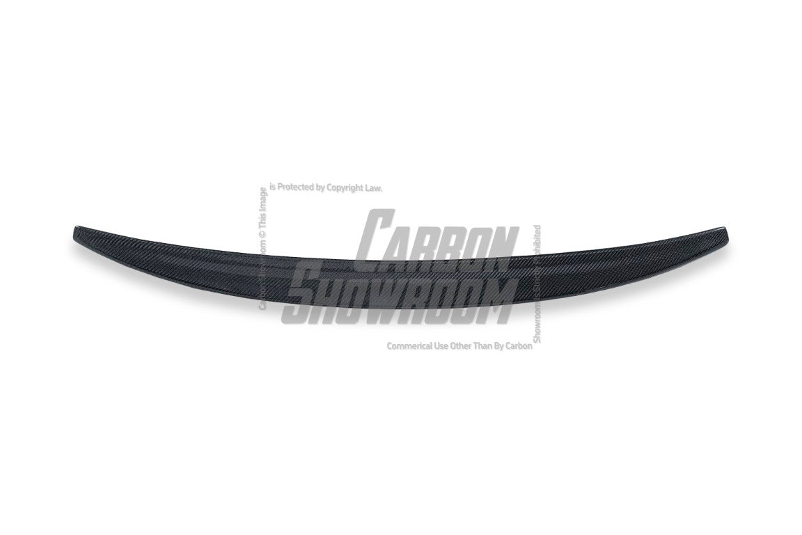 Maserati GranTurismo M145 2008-2019 with Future Design Carbon's Aftermarket Parts - Rear Spoiler Carbon Fiber / FRP