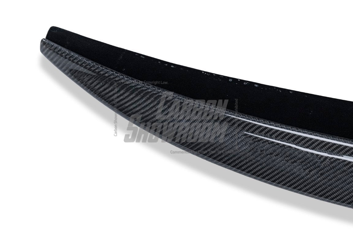 Maserati GranTurismo M145 2008-2019 with Future Design Carbon's Aftermarket Parts - Rear Spoiler Carbon Fiber / FRP