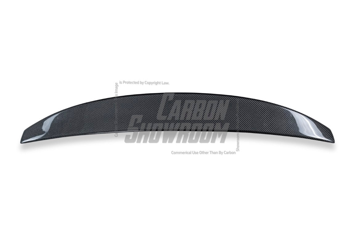 Maserati GranTurismo M145 2008-2019 with Future Design Carbon's Aftermarket Parts - Rear Spoiler Carbon Fiber / FRP