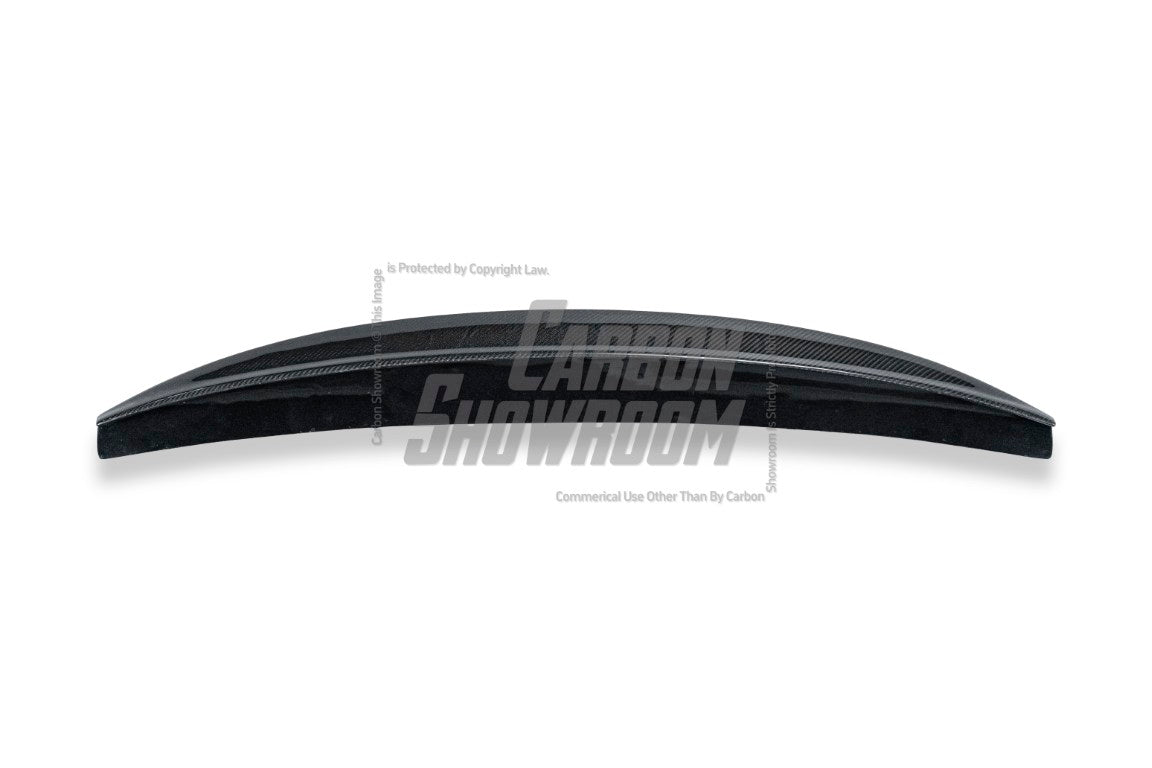 Maserati GranTurismo M145 2008-2019 with Future Design Carbon's Aftermarket Parts - Rear Spoiler Carbon Fiber / FRP