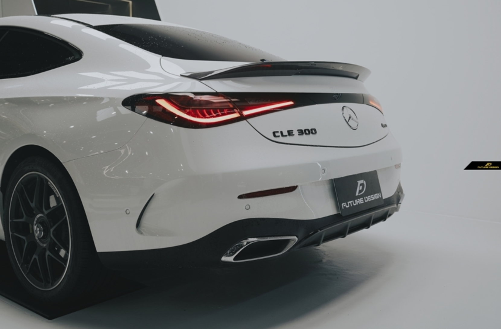 Mercedes Benz CLE-Class AMG CLE 53 / 450 / 300 C236 2024-ON with Aftermarket Parts - Rear Spoiler Dry Pre-preg Carbon Fiber / FRP