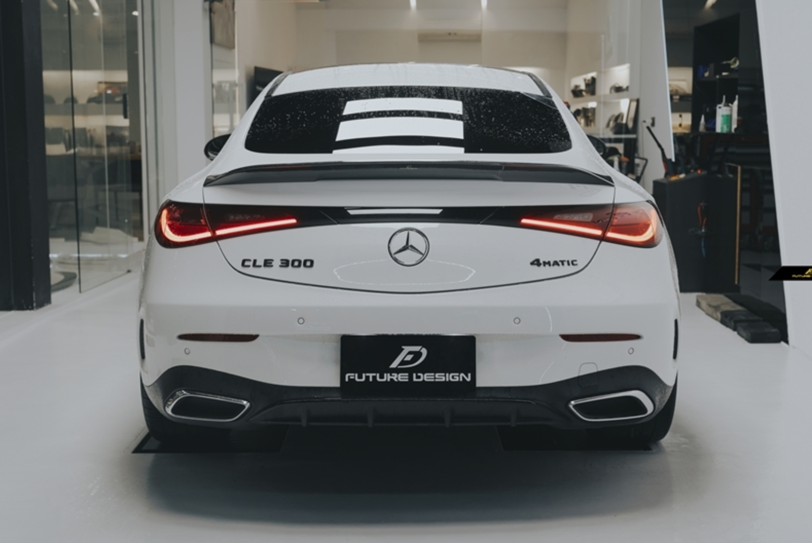 Mercedes Benz CLE-Class AMG CLE 53 / 450 / 300 C236 2024-ON with Aftermarket Parts - Rear Spoiler Dry Pre-preg Carbon Fiber / FRP