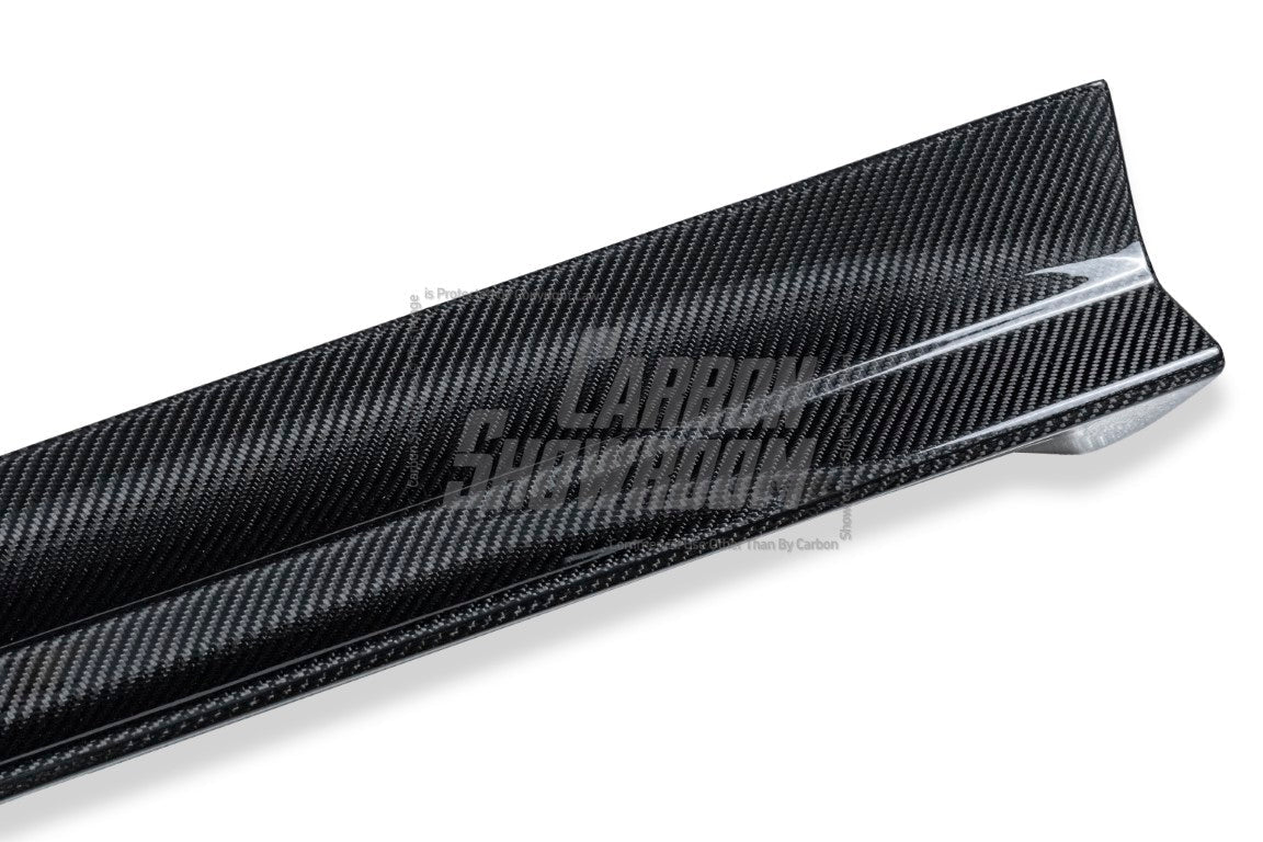 Tesla Model Y Performance AWD Long Range RWD Standard 2020 2021 2022 2023 2024 2025 with Aftermarket Parts - Side Skirts Carbon Fiber / FRP