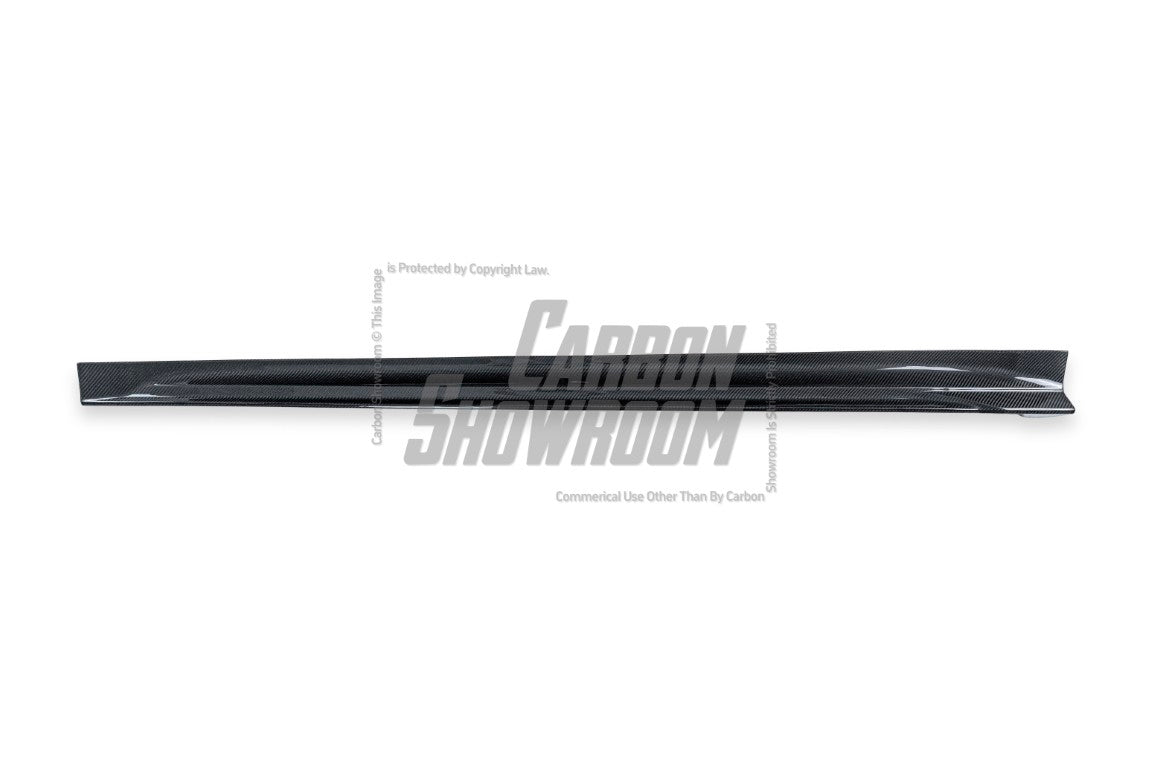 Tesla Model Y Performance AWD Long Range RWD Standard 2020 2021 2022 2023 2024 2025 with Aftermarket Parts - Side Skirts Carbon Fiber / FRP